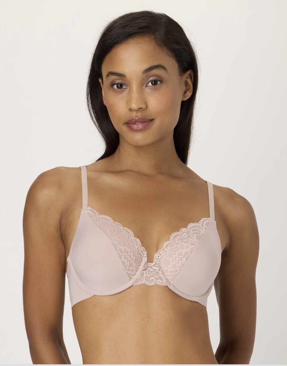 Maidenform Women Comfort Devotion Lace Shaping Underwire Bra Blush Size 36C